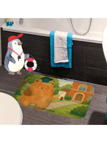 Mr. & Mrs. Panda Badezimmer Matte Bär Prüfung Design ohne Spruch in Weiß