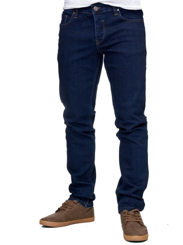 RESLAD Jeans Basic Stretch Denim in dunkelblau