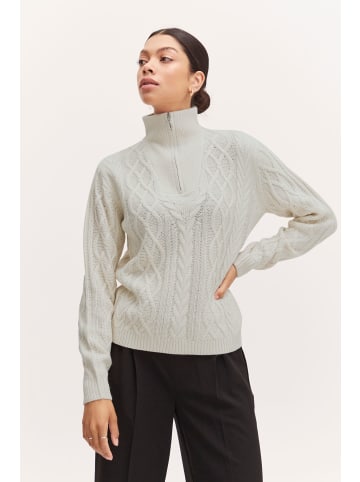 b.young Strickpullover BYOTINKA CABLE - 20811892 in natur