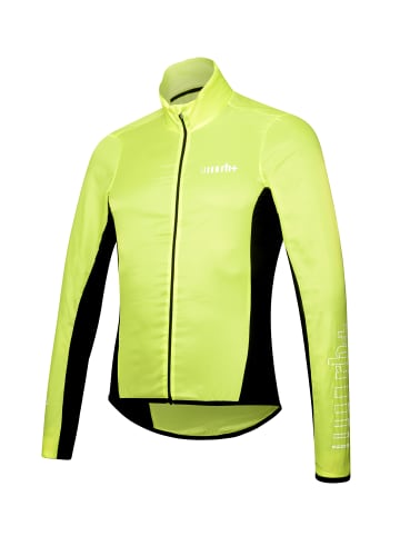 rh+ Fahrradjacke Emergency Pocket Jacket in yellow fluo-black