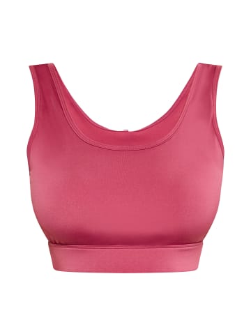 IZIA Crop-Top in Dunkelrosa