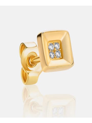 Diamant L'éternel Ohrringe aus 585 Gelbgold