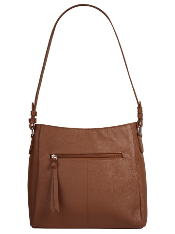 Bruno Banani Shopper echt Leder in braun