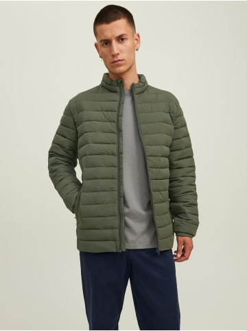 Jack & Jones Leichte Stepp Übergangsjacke Wattierter Blouson JJERECYCLE in Grün-3