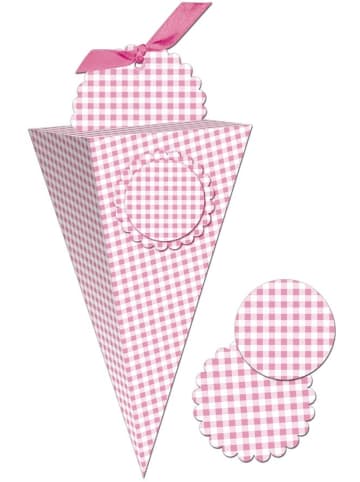 Buntpapierfabrik Ludwig Bähr Geschenkbox Chiara 7,5x20x7,5cm Packung mit 5 Stück Motiv: 35