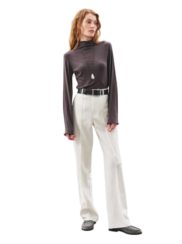 MANUKA Blouse in Anthrazit