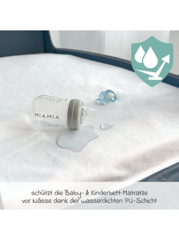 Makian Wasserdichte Betteinlage 70 x 140 cm in weiß
