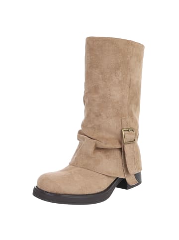 Ital-Design High Heel in Hellbraun