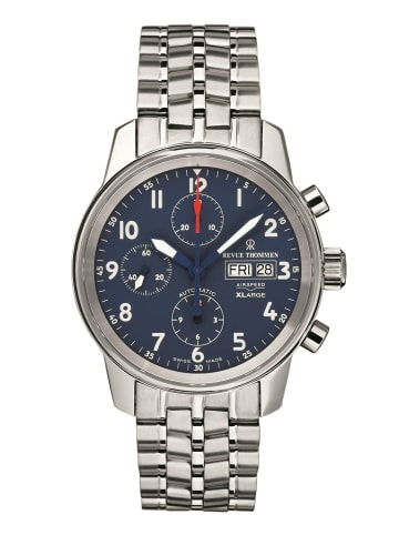 Revue Thommen Analoguhr für Herren in blau