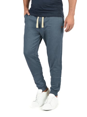 BLEND Jogginghose BHTilo 20702201ME lange Hose mit kontrastfarbenen Tunnelzug in Blau