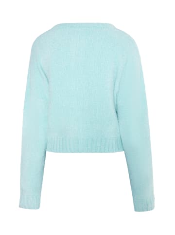 myMo Damen Strickcardigan in Aqua