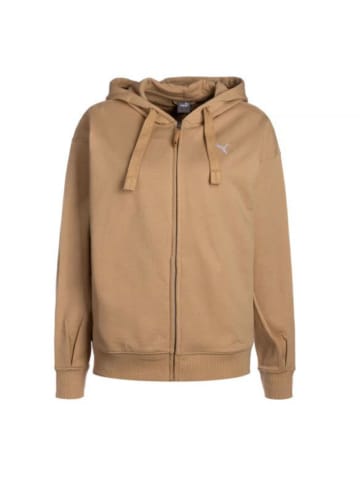 Puma Sweatjacke HER Full-Zip Hoodie TR in Beige