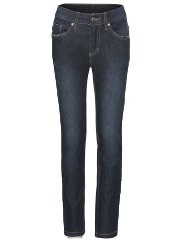 Delmao Stretch-Jeans in dark denim