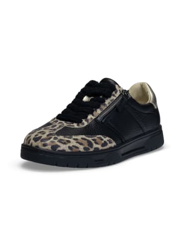 VITAFORM Hirschleder Sneaker in schwarz