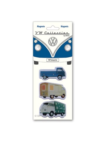 Logoshirt Magnete 3er-Set VW Bulli T1 in farbig