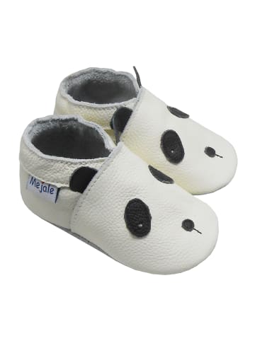 Mejale Baby Krabbelschuhe aus Leder, weiche Lauflernschuhe mit rutschfester Sohle