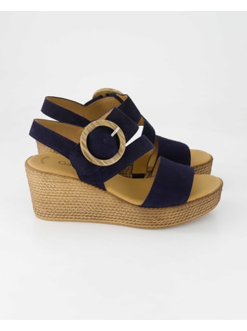 Gabor Sandalen in Blau