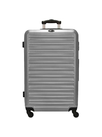 Paradise by CHECK.IN Havanna - 4-Rollen-Trolley 77 cm in silber