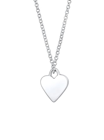 Elli Halskette 925 Sterling Silber Herz in Silber