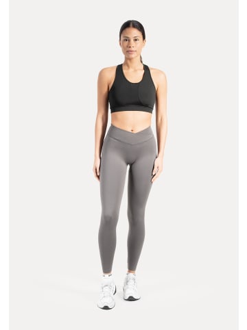 SMILODOX Leggings Silvia Scrunch in Anthrazit