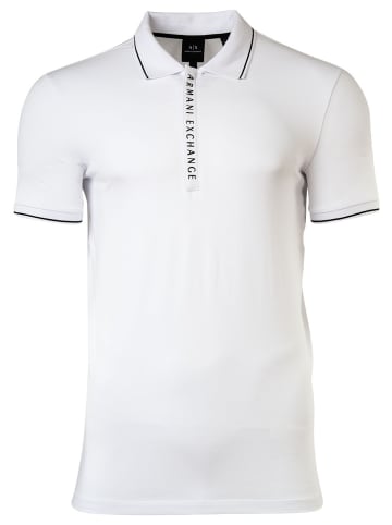 Armani Exchange Poloshirt in Weiß