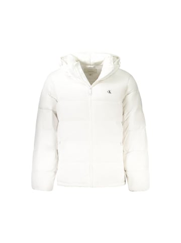 Calvin Klein Weiße Polyamid-Jacke