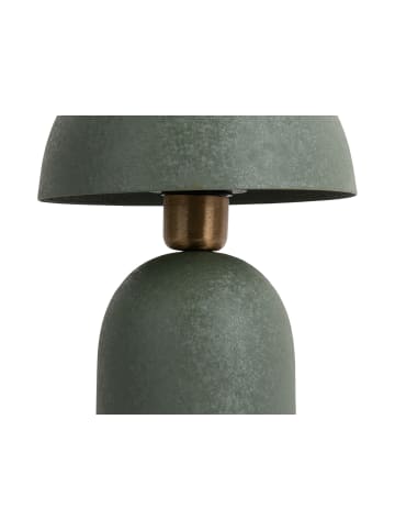 Leitmotiv Tischlampe Pilz BOAZ in Grün, Ø 21 cm