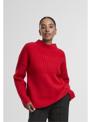 Noisy may Noisy may NMNYLA L/S LOOSE HIGH NECK KNIT FWD DD in racing red