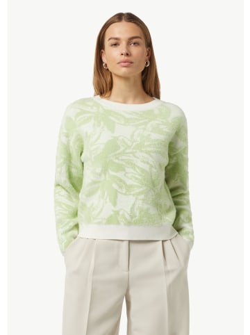 comma CI Strickpullover langarm in Weiß