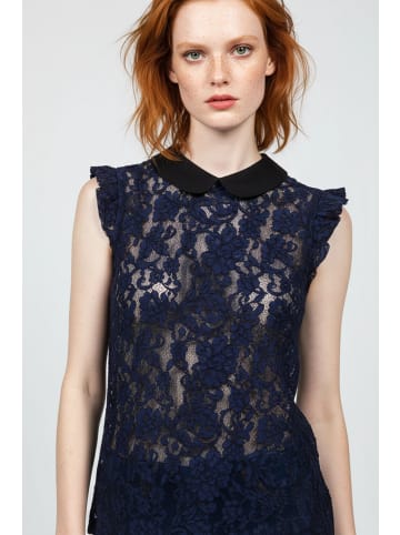 Alexa Dash Blouse in Dunkelblau