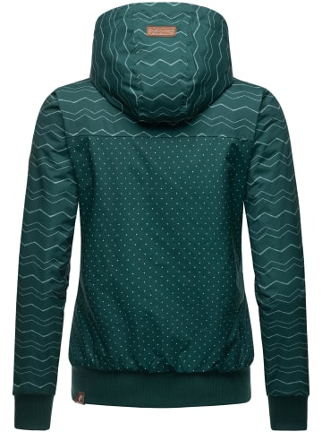 ragwear Winterjacke Nuggie Zig Zag Intl. in Dark Green22