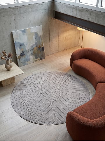 KADIMA DESIGN Teppich Outdoor ENGADIN skandinavisch Schlafzimmer Terrasse in Silbergrau