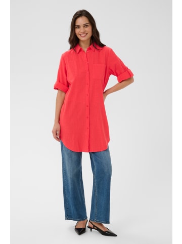 Kaffe Hemd KApauline Oversize fit in Poppy Red