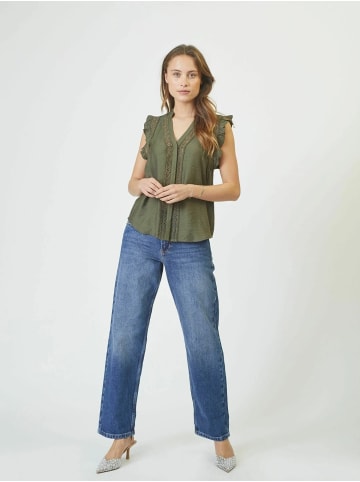 Co'couture Top CarynCC in Army