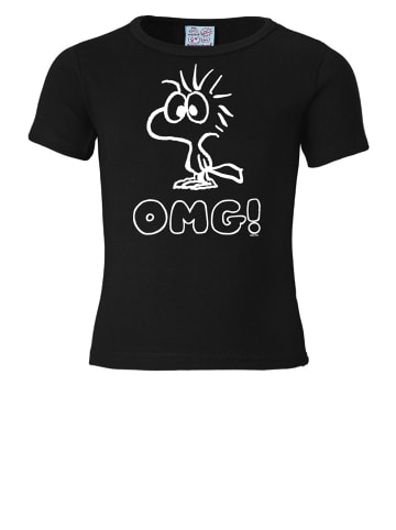 Logoshirt T-Shirt Woodstock - OMG! in schwarz