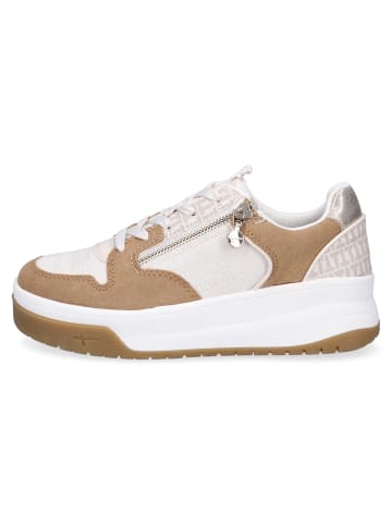 Tamaris Plateau-Sneaker in beige kombi