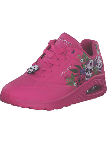 Skechers Schnürschuhe in hot pink