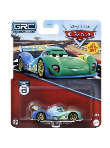 Disney Cars Carla Veloso | HTY05 | Disney Cars GRC | Die-Cast 1:55 Fahrzeuge