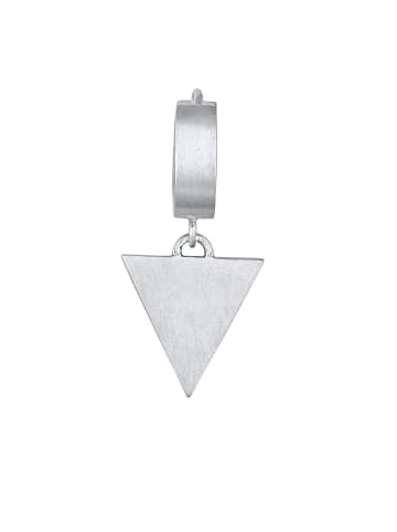 KUZZOI Ohrringe 925 Sterling Silber Dreieck in Silber