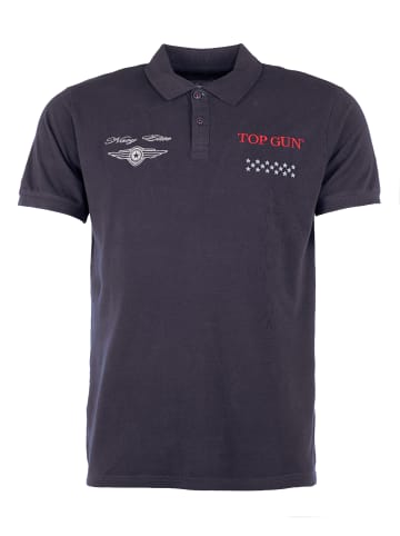 TOP GUN Polo Shirt TG20213004 in navy