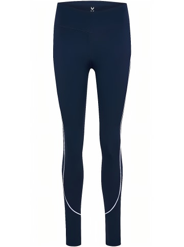 Hummel Leggings "Pulse Piping Mw Tights" in Blau