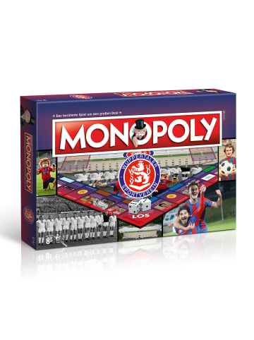 Winning Moves Monopoly Wuppertaler SV WSV Fußball Spiel Gesellschaftsspiel Brettspiel in bunt