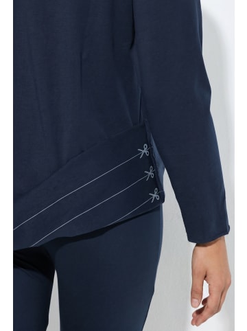 Ulla Popken Langarmshirt in marine