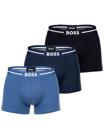 BOSS Boxershort 3er Pack in Schwarz/Blau