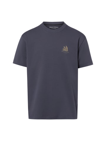 Marc O'Polo T-Shirt in marine braun - 0001