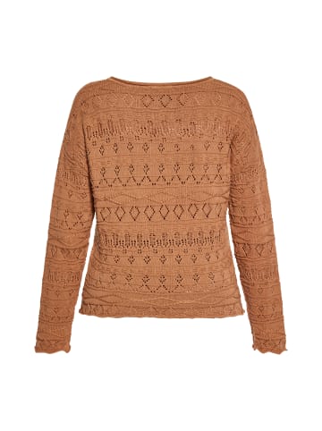 Sidona Damen Pullover in Kamel
