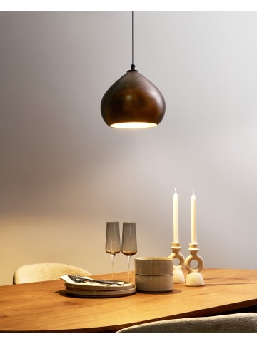 Beliani Pendelleuchten SANYATI in Braun - (W) 23 x (H) 128 x (L) 23 cm