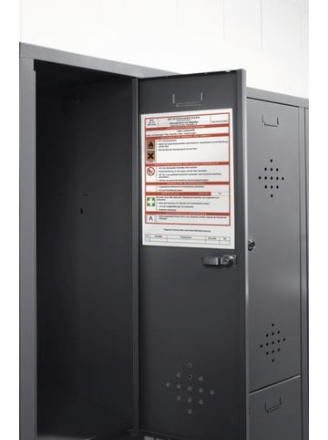 Durable Magnettasche A4 2 Stück transparent