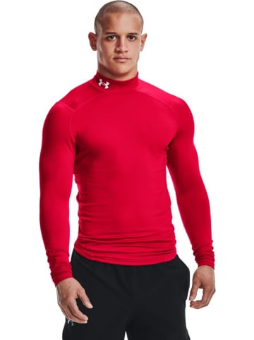 Under Armour Longsleeve "Coldgear" in Rot