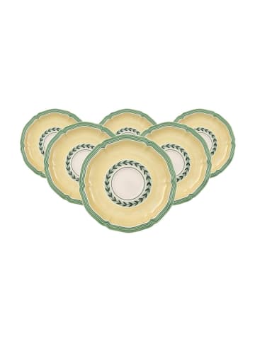 Villeroy & Boch 6er Set Kaffee-/Teeuntertassen French Garden Fleurence ø 14,5 cm in bunt